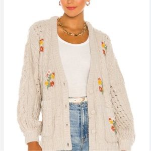 For Love and Lemons knit cardigan